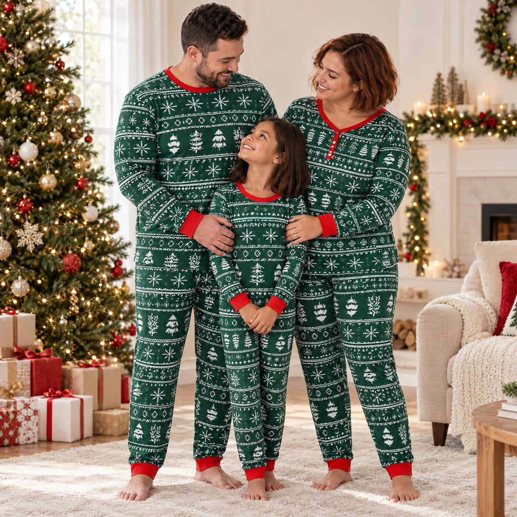 Evergreen Christmas Pyjama Set