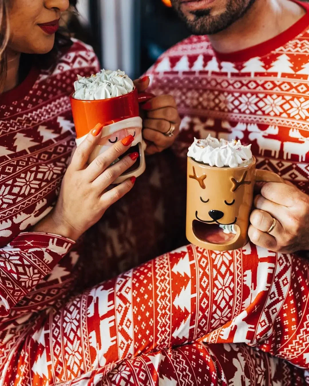 Classic Red Christmas Pyjama Set