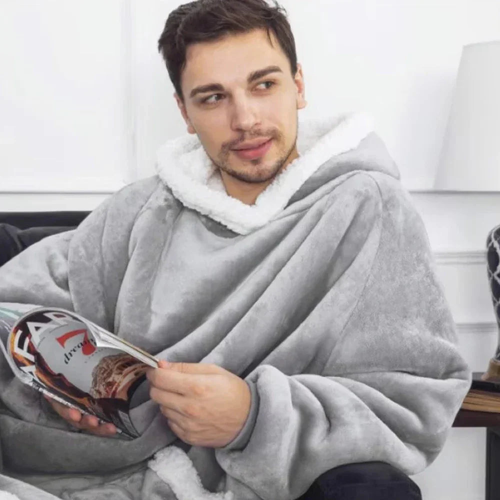 Oversized Cosy Blanket Hoodie