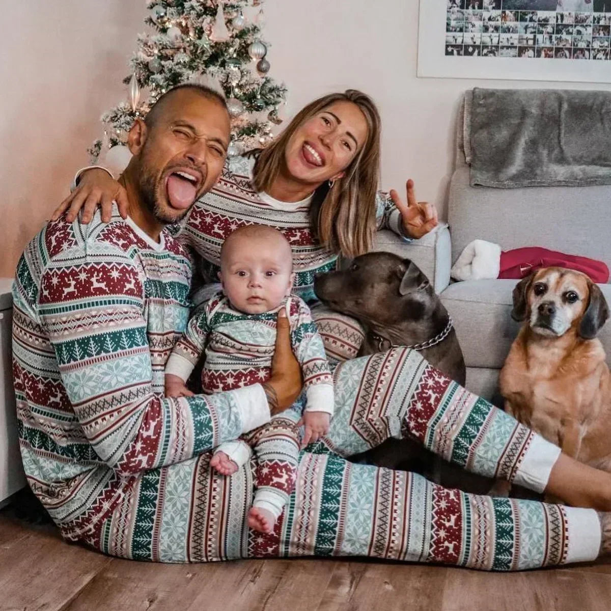 Family Christmas Pyjama Set