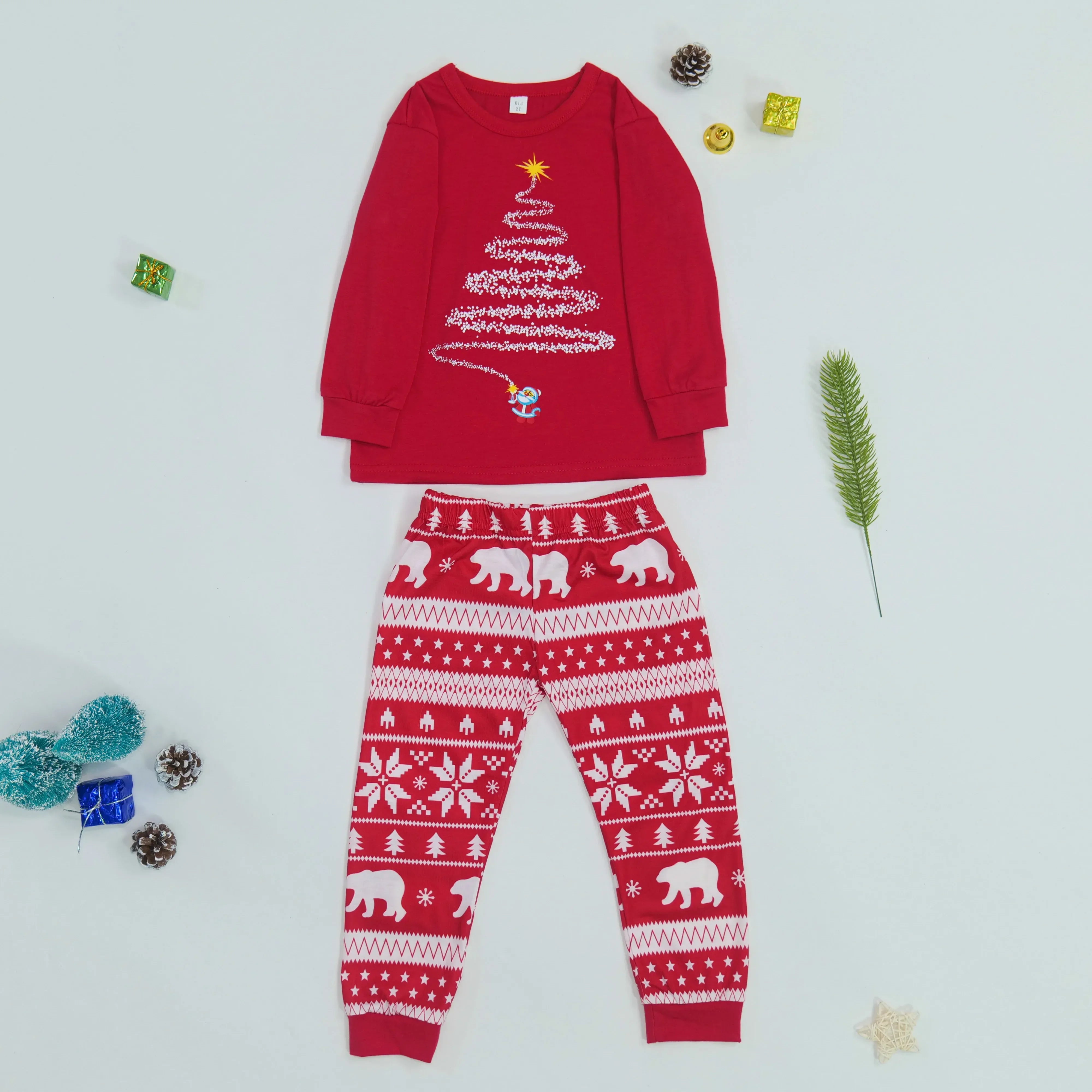 Christmas Tree Pyjama Set