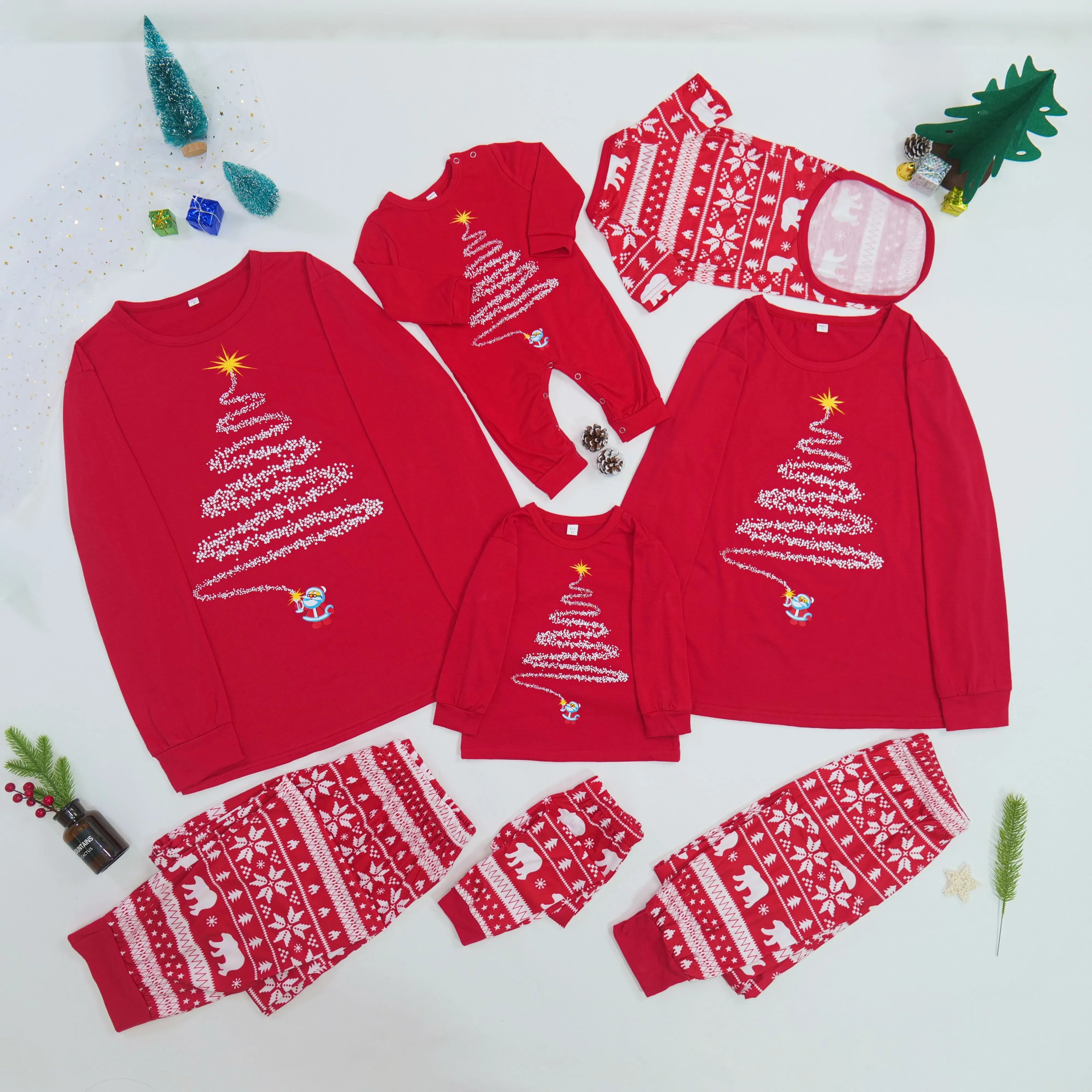 Christmas Tree Pyjama Set