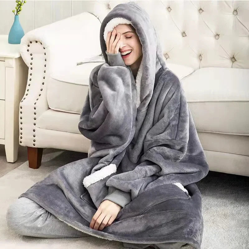 Oversized Cosy Blanket Hoodie