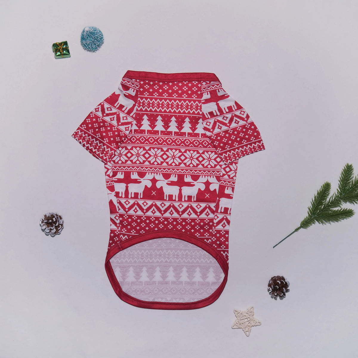 Classic Red Christmas Pyjama Set