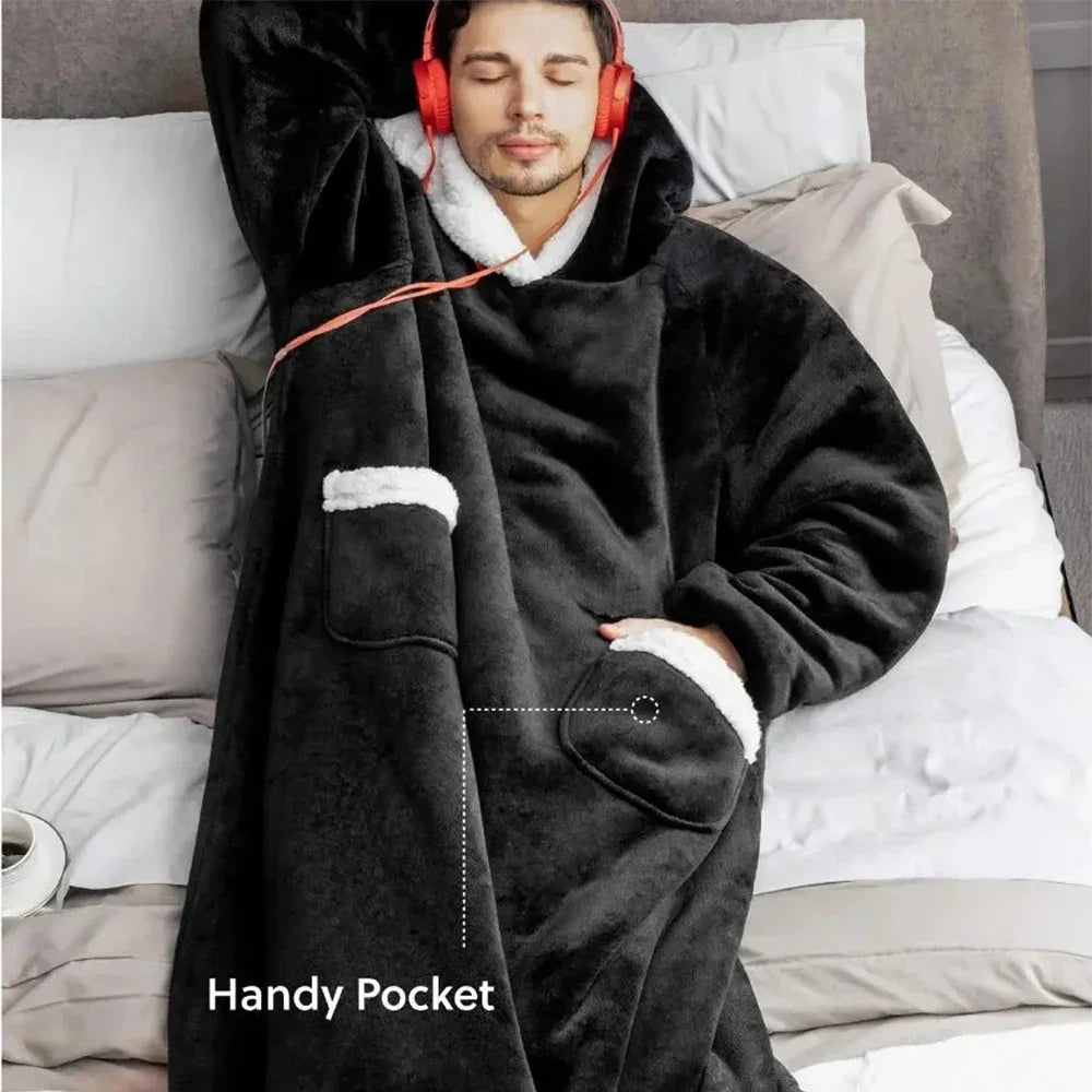 Oversized Cosy Blanket Hoodie
