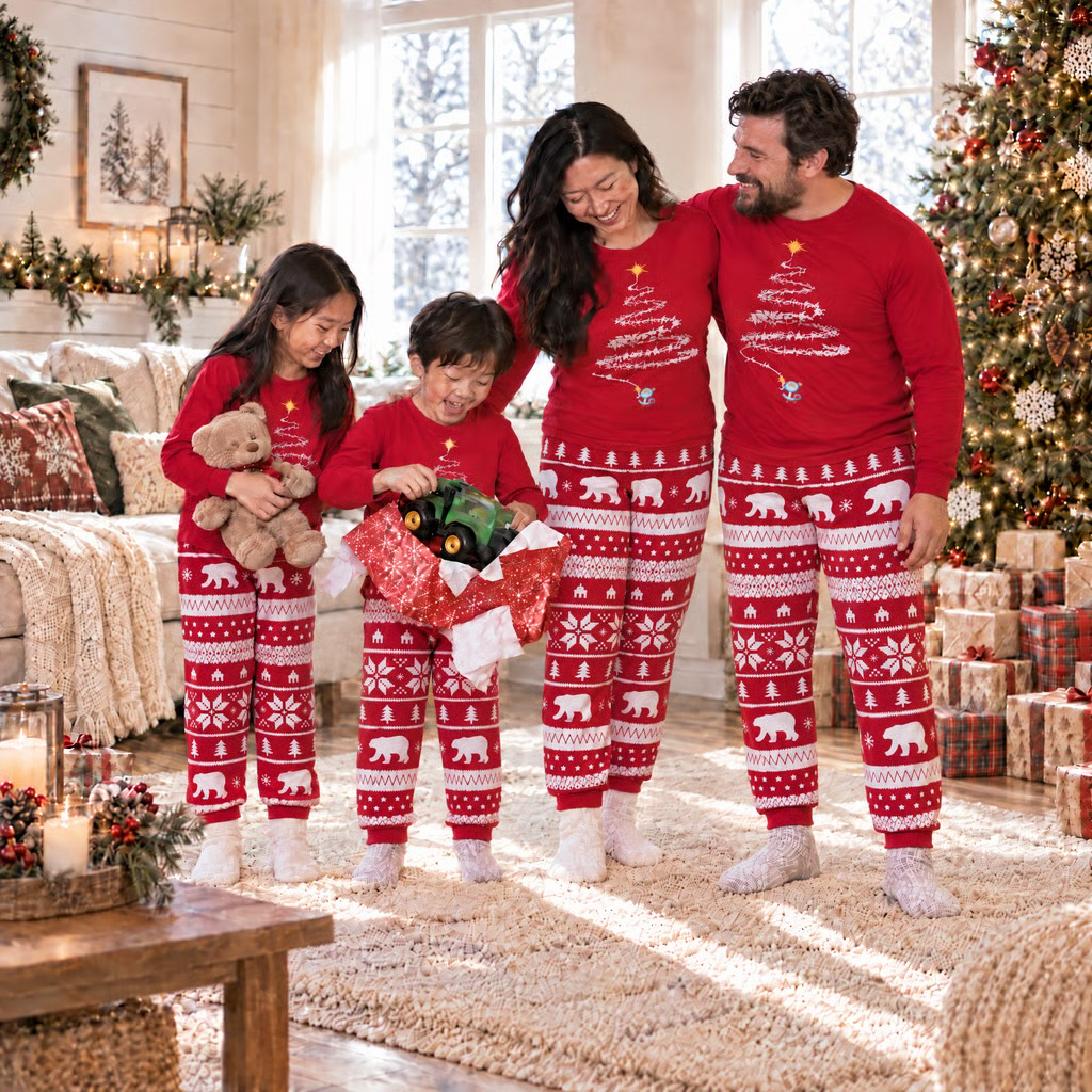 Christmas Tree Pyjama Set