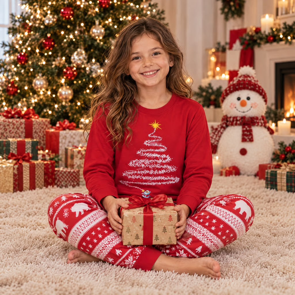 Christmas Tree Pyjama Set