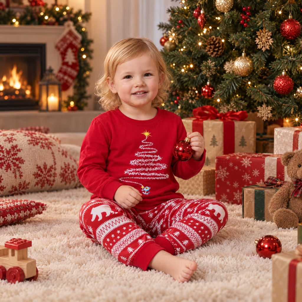 Christmas Tree Pyjama Set