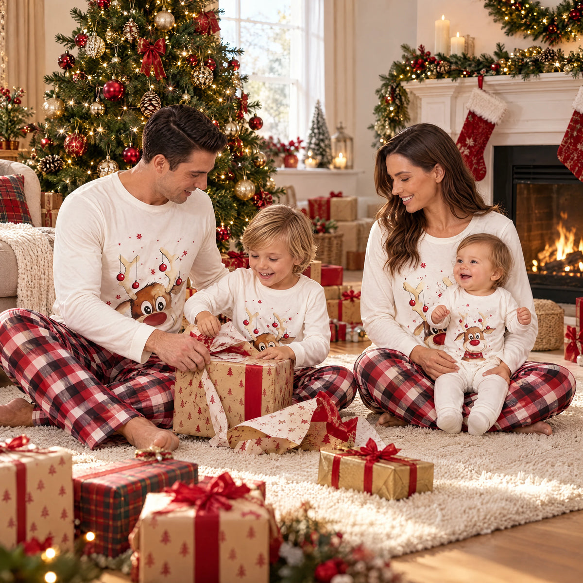 Rudolph Christmas Pyjama Set