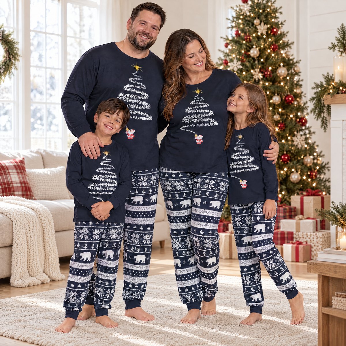 Christmas Tree Pyjama Set