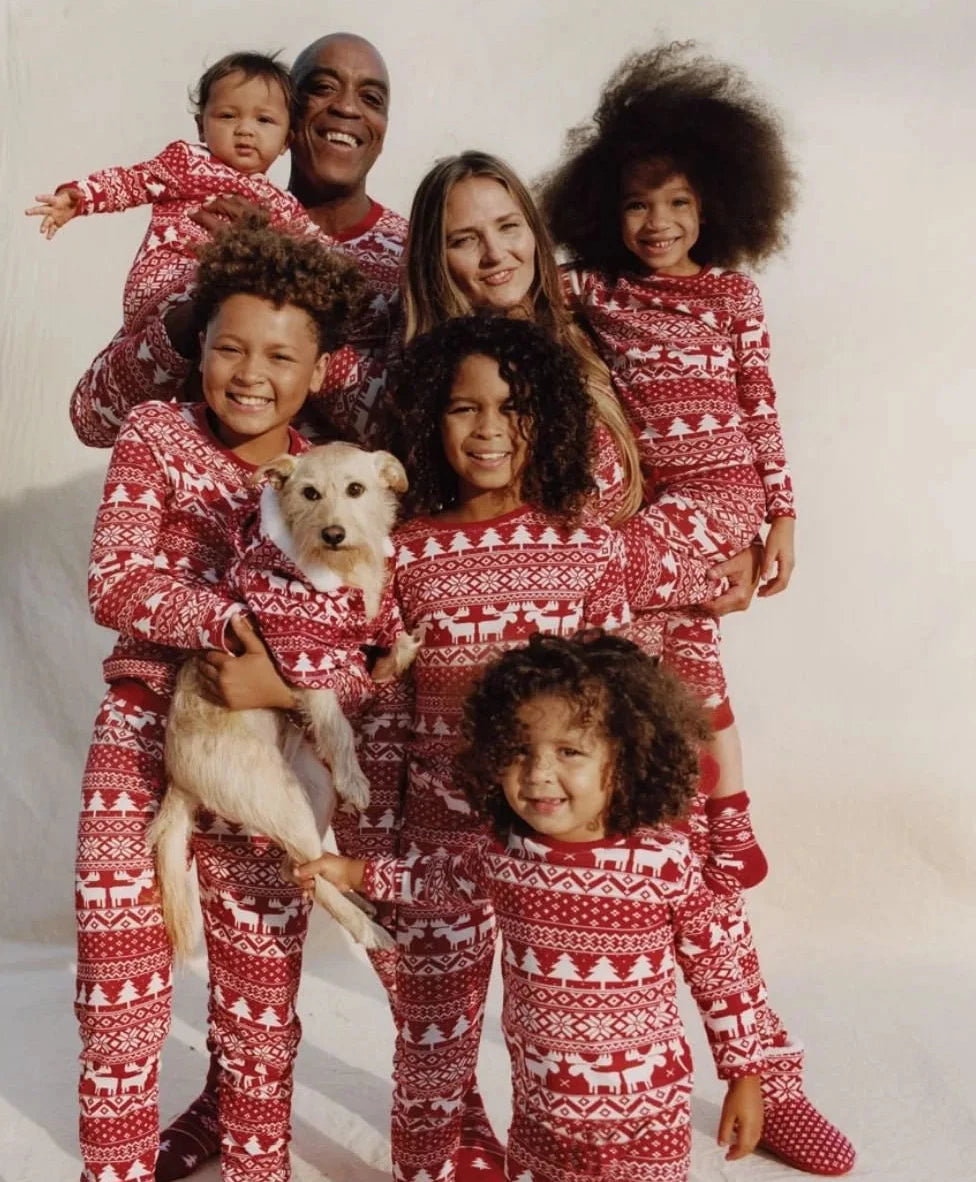Classic Red Christmas Pyjama Set